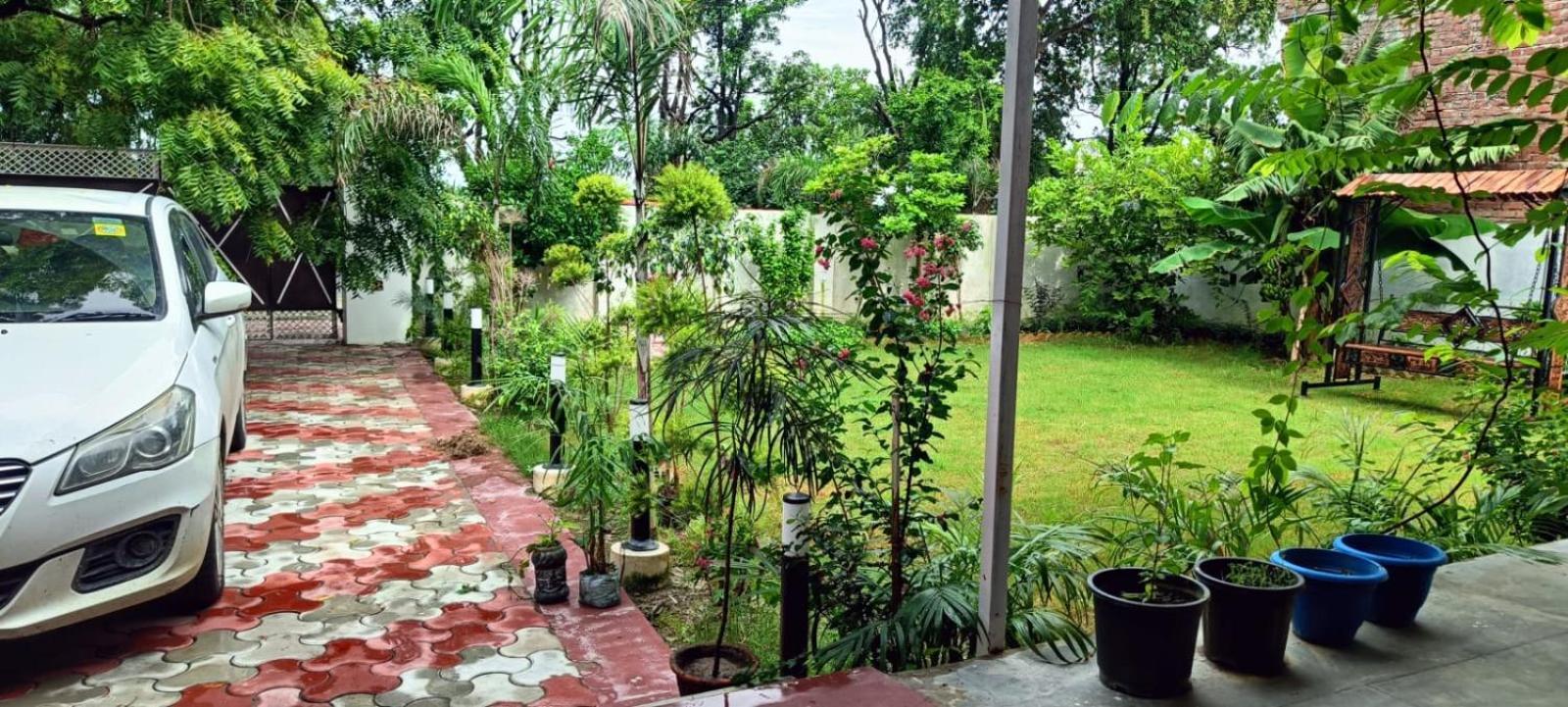 Vila Gc Farms Ayodhya Exteriér fotografie